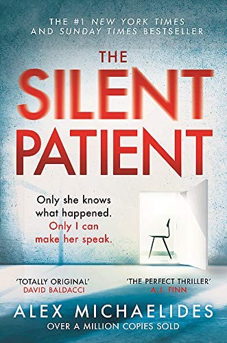 Silent Patient by Alex Michaelides book cover