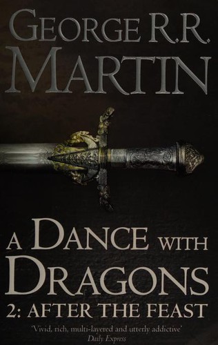 A Dance With Dragons by George R. R. Martin book cover