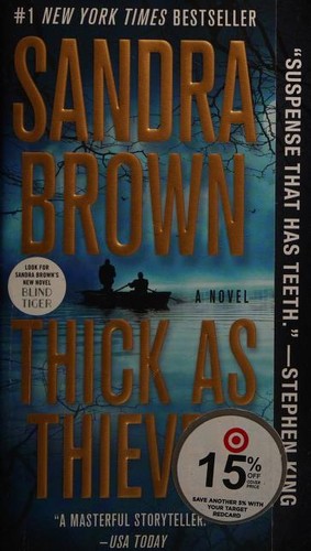 Thick as Thieves by Sandra Brown book cover