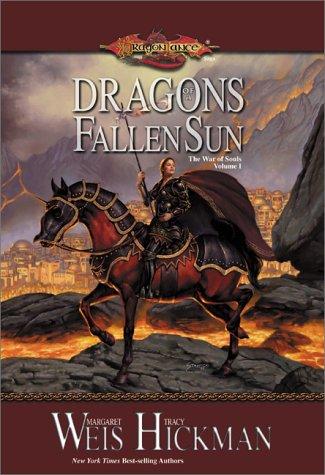 Dragons of a Fallen Sun by Margaret Weis, Tracy Hickman book cover